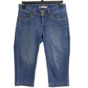LEVIS‎ CAPRI JEANS SIZE 8